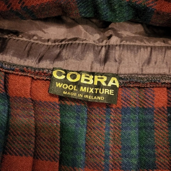 Cobra Wool Mixture Made In Ireland Tartan Plaid Pleated Girls Jumper Dress - Picture 9 of 12